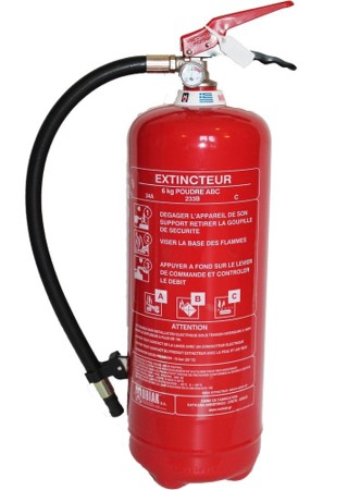 Extincteur à poudre