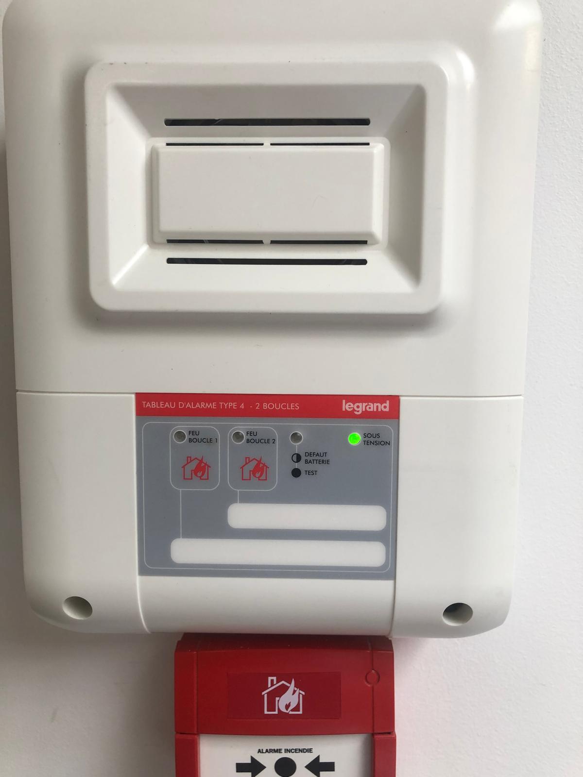 Alarme incendie type 4